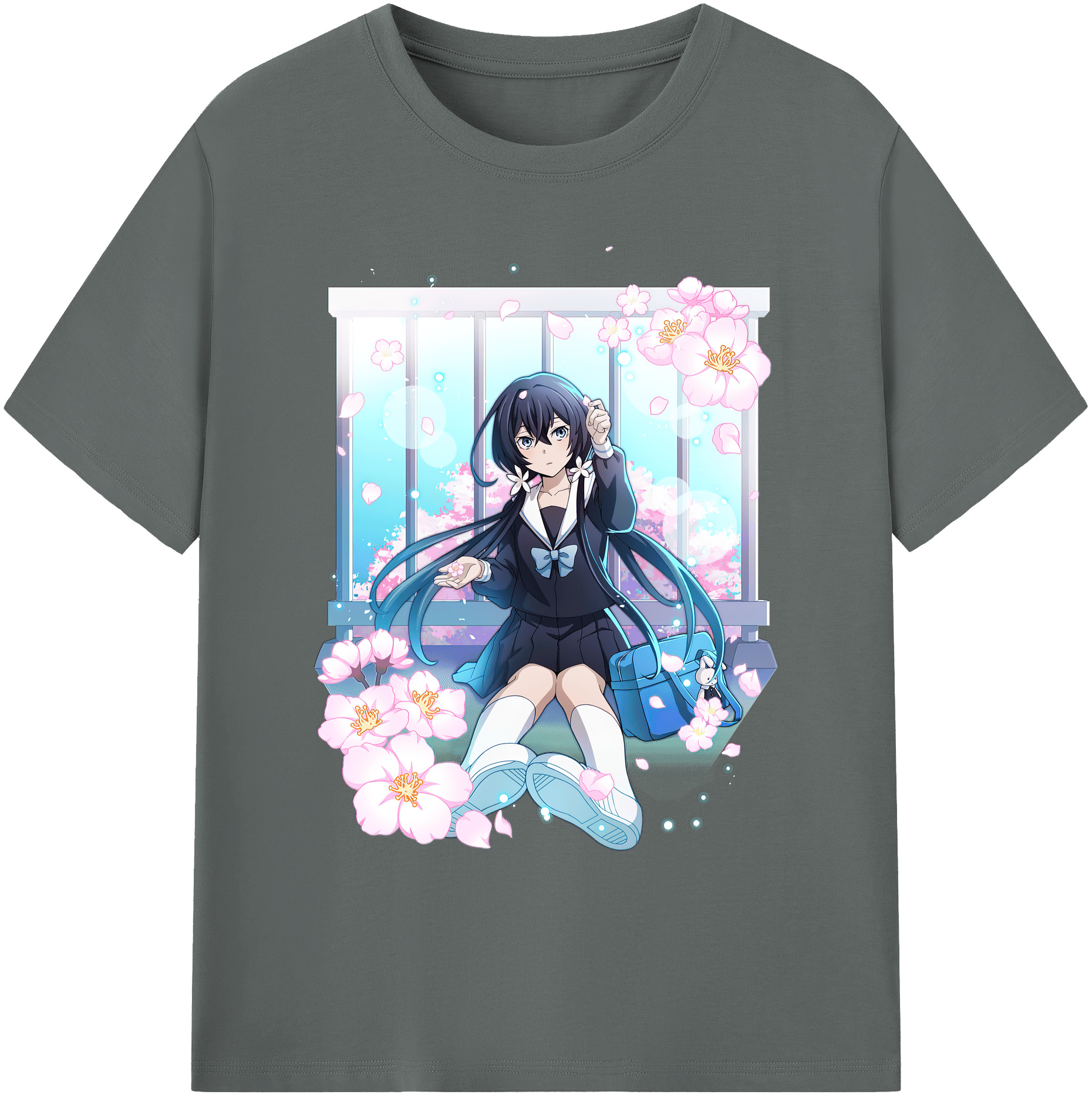 （画像用） 文豪ストレイドッグス Bungo Stray Dogs 綿100％ メンズ半袖Tシャツ｜肌触りやわらか＆通気性